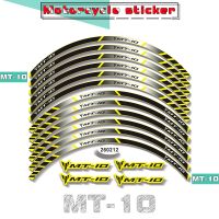 Motorcycle Rim Paint Protection Stickers Night Safety Warning Decals Reflective Color Tape For YAMAHA MT-10 Mt10