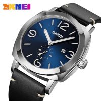 Men Watch SKMEI Brand Fashion Sports Quartz Watches Mens Leather Waterproof Chronograph Clock Business Relogio Masculino