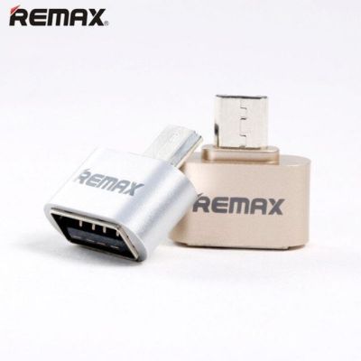 Remax OTG อุปกรณ์แปลงจาก Micro USB OTG Adapter Android RA-OTG USB (สีทอง)