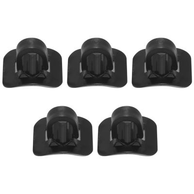 ◕♙✖ 5Pcs Bicycle Cables Housing Bike Oil Tube Fixed Clips C Shape Shift Brake Guide Cable Tube Fixed Clamp Frame Buckle