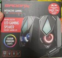 GADONX SG-119 ลำโพงมีไฟ Speaker Power RGB LED Speaker USB