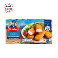 Birds Eye Cod Fish Fingers 10 Pack 280g เบิร์ด อาย ปลาคอด ฟิช ฟิงเกอร์ 10 แพ็ค 280 กรัม