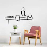 Wall Sticker Massage Room Decoration Relax Vinyl Removeable Poster Fashion Mural CL07