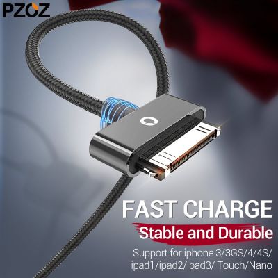 Chaunceybi PZOZ for 4 30 pin fast charger usb apple s iPad 2 3 charging cabe touch parts port cord 2m 4se adapter