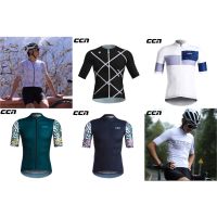 เสื้อกีฬาแขนสั้น ลายทีม CCN sport 2023 สําหรับขี่จักรยานกลางแจ้ง