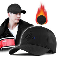 Large size small brim polyester baseball cap with velvet men and wome winter riding racing plus size sport hats 56-60cm 60-68cm