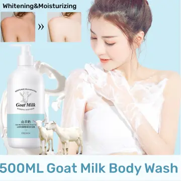 Goat milk Mousse body wash whitening shower gel ANTI-AGEING GEL