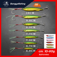 ไมโครจิ๊ก เหยื่อจิ๊กกิ้ง microjig jigging ขนาด 10g-60g ทรง speed แคส ตกปลาเก๋า ปลาอินทรี เหยื่อตกปลา อุปกรณ์ตกปลา งานทะเ