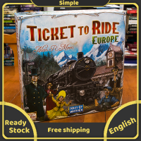 Ticket To Ride DeckเกมกระดานEU Editionเกมปาร์ตี้เพื่อน826