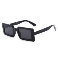 [COD] New square during female personality street snap sunglasses 5193 transparent