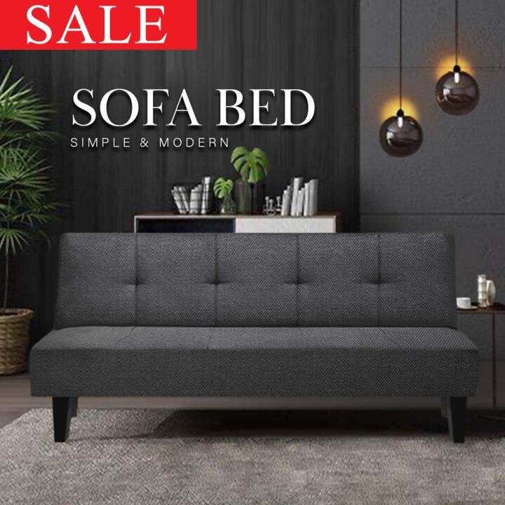 OLLER Foldable Canvas Sofa Bed 2 in 1 Lazada