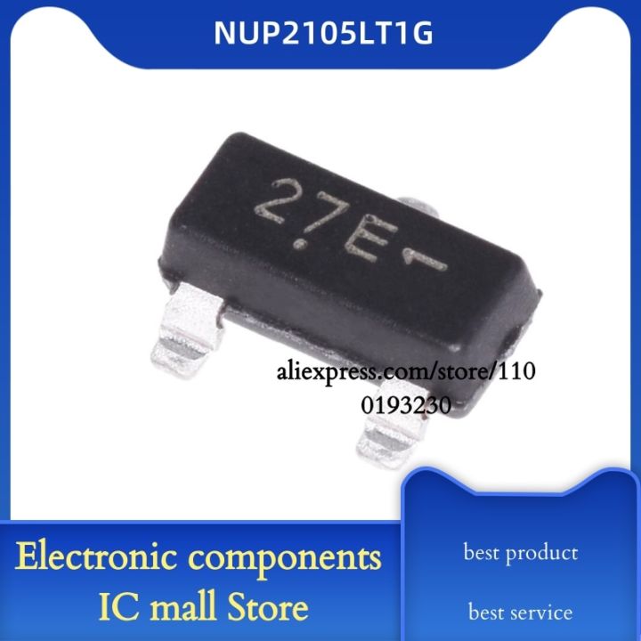 10-100PCS/LOT    NUP2105LT1G  27E  NUP2105  TVS DIODE 24VWM 44VC SOT23-3  In Stock Electrical Circuitry Parts