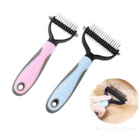 Dog Comb Pet Hair Removal Comb Cats Grooming Brush Detangler Fur Trimming Pet Grooming Tool For Long Hair Dogs Cats