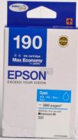 Epson 190 C ตลับหมึกอิงค์เจ็ท สีฟ้า ของแท้ (T190290)