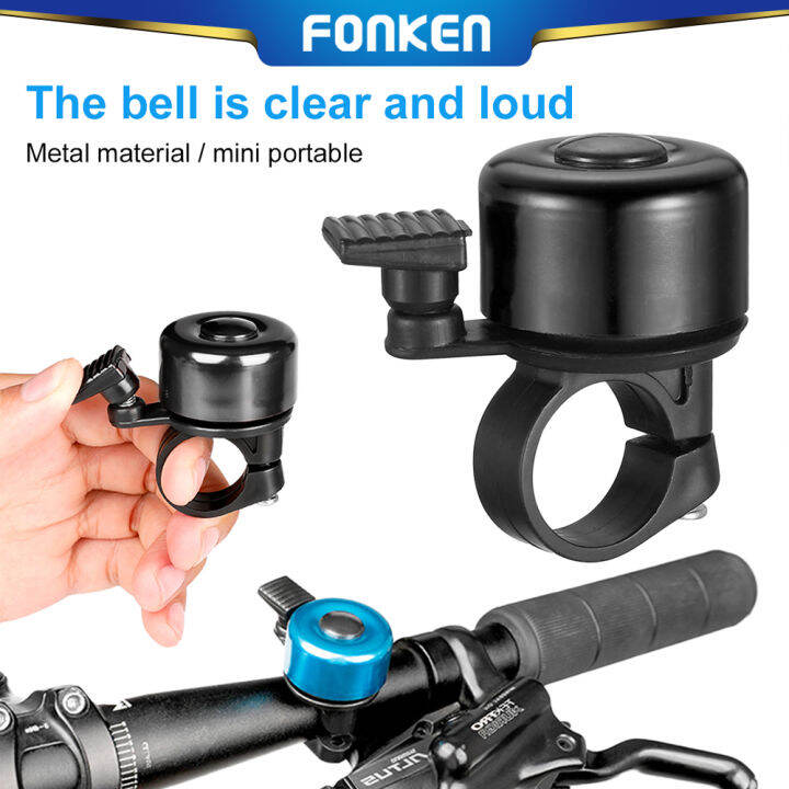 FONKEN Bicycle Bell Bike Horn Mini Bike Bell Aluminum Alloy Mountain