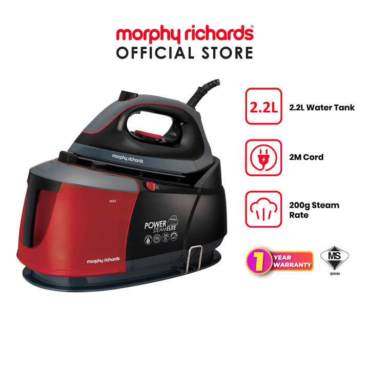 Morphy Richards Steam Generator Iron with Auto Clean [Red] 332013
