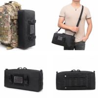 Molle กระเป๋าสะพาย Multi-Purpose Army ยุทธวิธีไหล่กระเป๋าเป้สะพายหลังทหาร Camouflage กระเป๋าเก็บอุปกรณ์ล่าสัตว์ EDC Pack