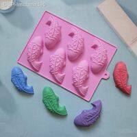 เบเกอรี่ Diy 6 Buracos Peixe Carpa Moldes De Bolo Silicone Sabão Que Faz O Molde ช็อกโกแลต Sorvete Sobrema Ferramentas Cozimento