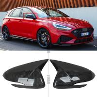 HYS สำหรับ Hyundai I30 N NLine 2018-2021ด้านหลังดูกระจกตกแต่งกระจกข้าง I30 Fastback N โครงการ C 2020