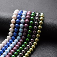 100 Original Crystal 5810 Iridescent color series Matte Pearl full drilled hole DIY loose beads jewelry