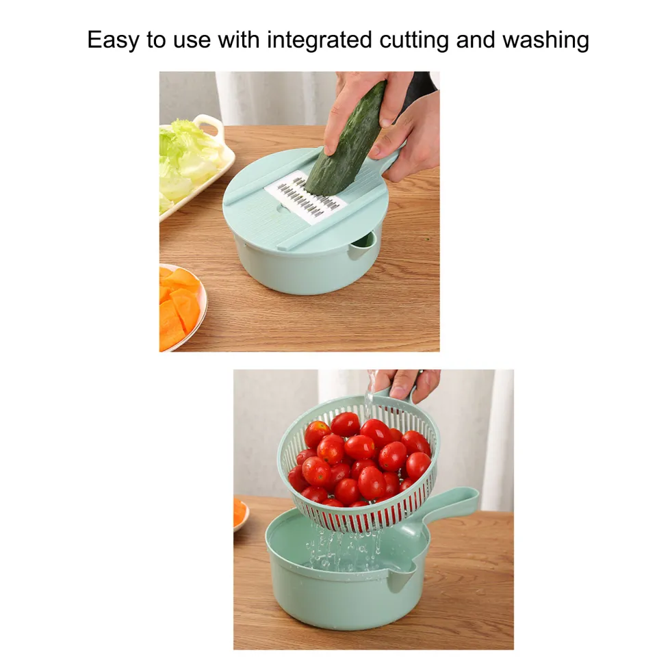 Multi-function Salad Uten Vegetable Chopper Carrots Potatoes Manually Cut  Shred