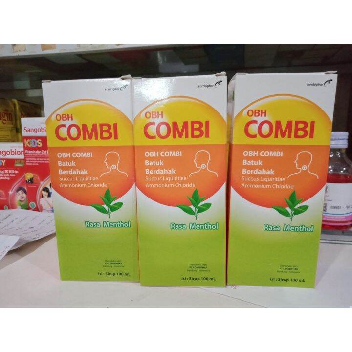 OBH Combi Reguler Menthol | OBH COMBI Berdahak 100 Ml | Obat Batuk ...