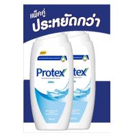 ▶️ PROTEX โพรเทคส์ เฟรช ครีมอาบน้ำ 450 มล. X 2 [ ความสวยและความงาม ]