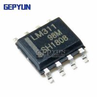 10ชิ้น LM311 LM311DR SOP8 SMD เครื่องขยายเสียงปฏิบัติการ Gepyun