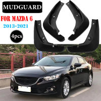 ด้านหน้าด้านหลังรถ Mud Flaps สำหรับ Mazda 6 GJ GL Atenza 2013-2021 Mudflaps Splash Guards Mud Flap Mudguard Fender รถอุปกรณ์เสริม