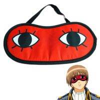 Anime Gintama Cosplay Eye Mask Okita Sougo Cartoon Personality Eyepatch DIY Elastic Belt Travel Sleep Eyeshade Nails Screws Fasteners