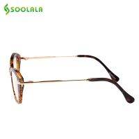 SOOLALA Cateye Reading Glasses Women Men Glasses Frame Farsighted Reader Reading Glasses +1.0 1.25 1.5 1.75 to 3.5 4.0