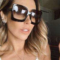 ✁▩◕ 2023 New Oversized Women Sunglasses Classic Fashion Ladies Retro Cat Eye Plastic Shade Retro Vintage Female Sun Glasses UV400