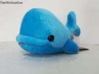 [BBEES] ประมาณ30ซม. Lovely Blue Dolphin Soft Plush ของเล่นการ์ตูน Dolphin ตุ๊กตาโยนหมอนวันเกิดของขวัญ W0349