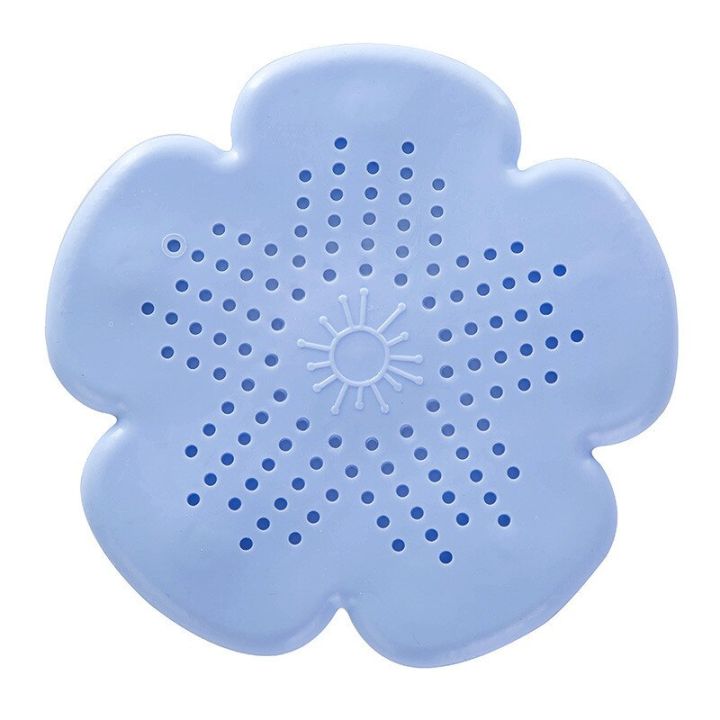 1-pcs-flower-silicone-kitchen-sink-strainer-shower-drain-hair-trap-hair-catcher-bath-tub-protector-drain-cover-for-floor-laundry-by-hs2023