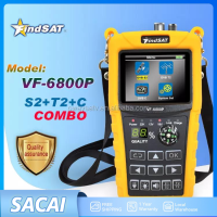 เครื่องวัดดาวเทียม ชุดรับสัญญาณดาวเทียม FINDSAT HD VF-6800P ใช้งานง่าย ช่วยค้นหาช่องทีวีได้อย่างสะดวก