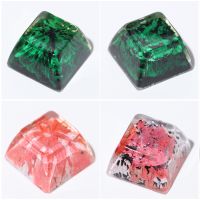 1 Piece Handmade DIY Keycaps Mountain Artisan Resin Keycaps for Cherry Switch Mechanical Keyboard SA Profile Backlit Key Cap