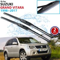 สำหรับซูซุกิแกรนด์วิทารา1998 ~ 2017ที่ปัดน้ำฝนกระจกหน้าใบปัดน้ำฝนรถยนต์อุปกรณ์เสริมรถยนต์2016 2015 2014 2013 2012 2010 2011