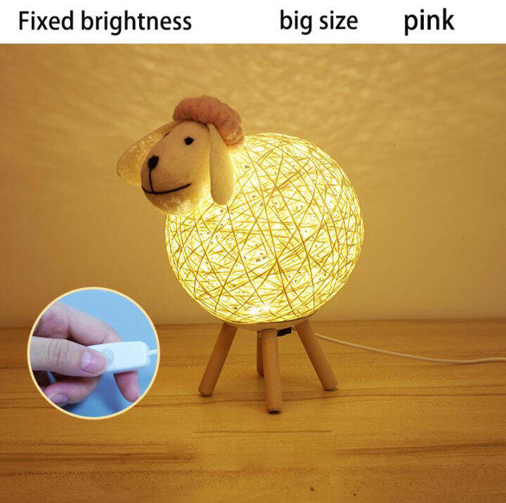 dropshipping-sheep-led-night-light-hand-woven-lampshade-moon-lamp-cute-sleep-bedroom-bedside-decoration-animals-night-lamp