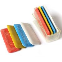 4pcs/Lot Colourful Tailor Chalk DIY Dressmakers Clothing Making Tools Practical Tailoring Accessories With Plastic Box Packaging