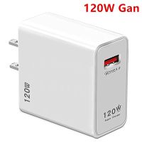 [2023ใหม่] 120W เครื่องชาร์จ Gan USB ชนิด C ที่ชาร์จแบตเตอรี่โทรศัพท์เร็วอะแดปเตอร์ชาร์จสำหรับ iPhone 14 13 Xiaomi Samsung Oppo iPad แล็ปท็อปแท็บเล็ต