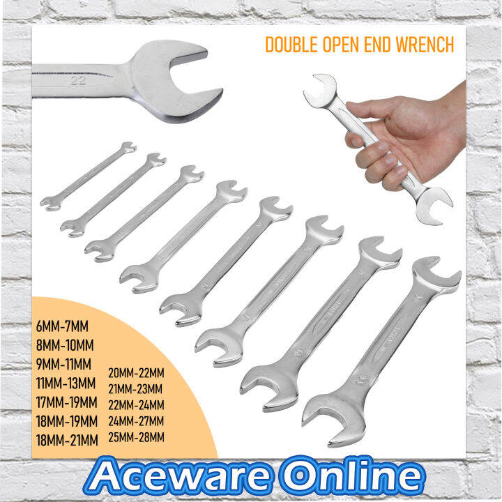 DOUBLE OPEN END WRENCH SOCKET SPANNER NUT DRIVER Ratchet Gears Wrench