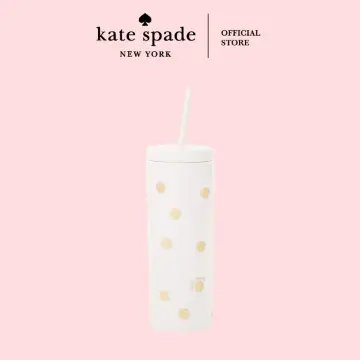 Kate Spade New York Rise & Shine Acrylic Tumbler with Straw