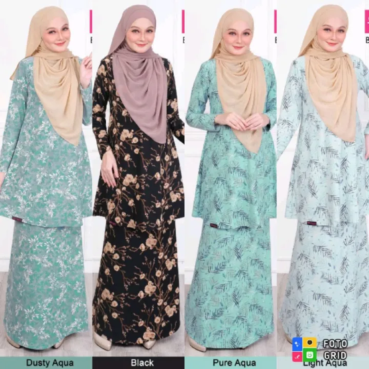 BAJU KURUNG DHIA IRONLESS | Lazada