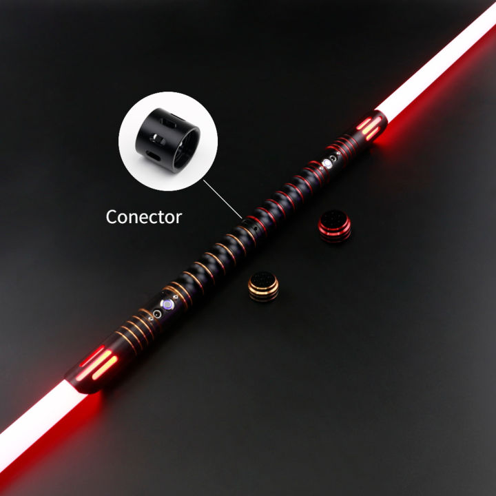 txqsaber-เลเซอร์-lightsaber-บลูทูธ-rgb-ของเล่น12สีต่อสู้ดาบเจไดโลหะหนัก-dueling-กองทัพของเล่นบริษัทโกลว์ส่องสว่าง-trex