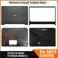 เคส FX705DY FX705เล่นเกมอุปกรณ์ ASUS ของแท้ใหม่ FX705GD 6EA0211แล็ปท็อปปกหลัง LCD/ฝาปิดโน้ตบุค/ที่วางแขน/เคสด้านล่างโลหะ⚡️?