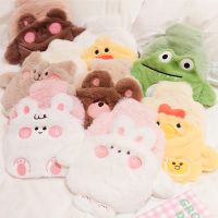 Cute Bear Duck Hot Water Bottle Kawaii Plush Rubber Reusable Hand Foot Belly Warmer Explosion proof Portable Hot Water Bags Gift