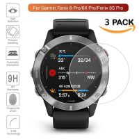 3pcs For Garmin Fenix 6S 6Pro/5 5S Plus Ultra Clear Tempered Glass Premium Screen Protector Film Fenix 6X Pro 7 7S 7X SmartWatch Picture Hangers Hooks