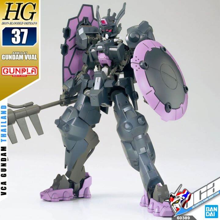 BANDAI GUNPLA HIGH GRADE IRON BLOODED ORPHANS HGIBO HG 1/144 GUNDAM VUAL โมเดล กันดั้ม กันพลา