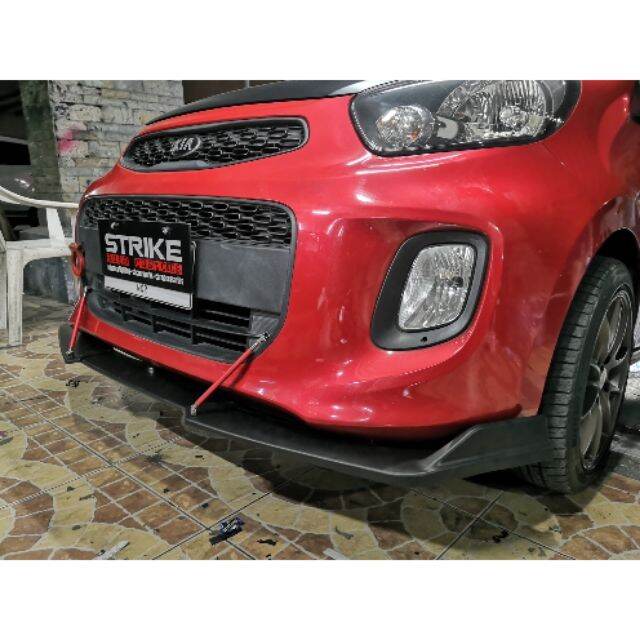Kia Picanto Takero Front Bumper Chin DiffuserMZy Lazada PH