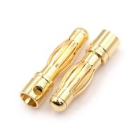 10Pair 4mm RC Battery Gold-plated Bullet Banana Plug Male Female Bullet Banana Connector